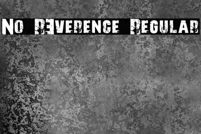 No R3verence Regular Example 1