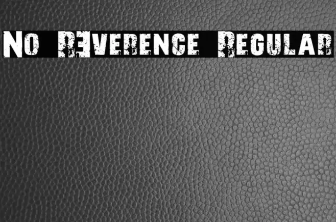 No R3verence Regular Example 3