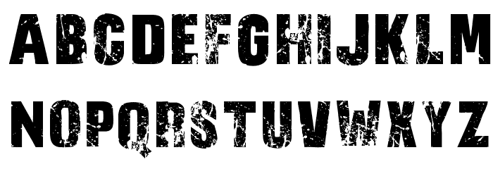 No R3verence Regular Font LOWERCASE