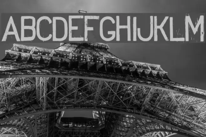 No Silly Walk There Font examples