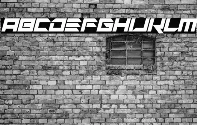 No Surrender Italic Font examples