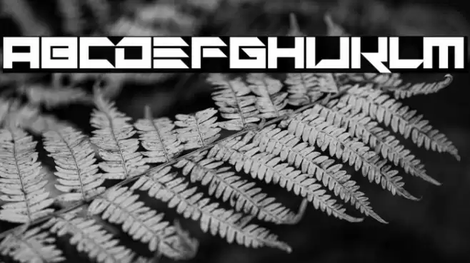 No Surrender Font examples