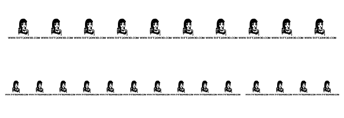 No Talking Allowed フォント その他の文字