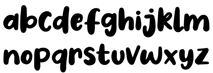 No Virus Font LOWERCASE