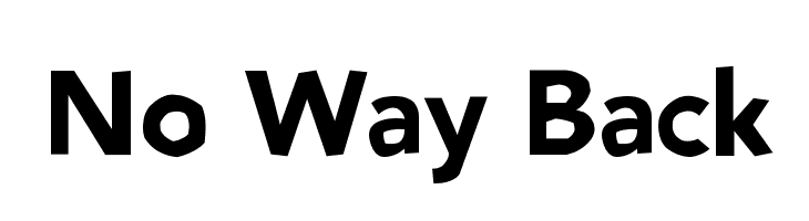 No way. No way back. No way back картинки. My way font download. MPLUSM logo.