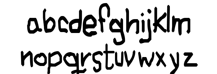 No hubo más Tiempo Font LOWERCASE