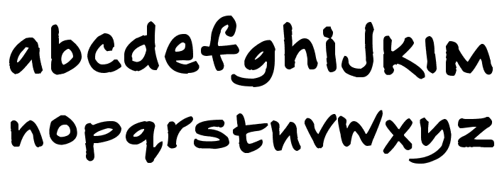 No other name Font LOWERCASE