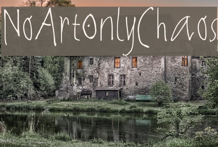 NoArtOnlyChaos Example 1