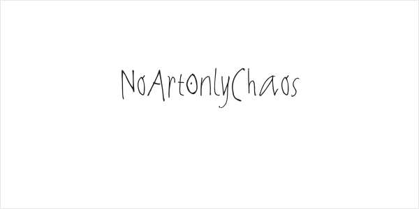NoArtOnlyChaos Logo