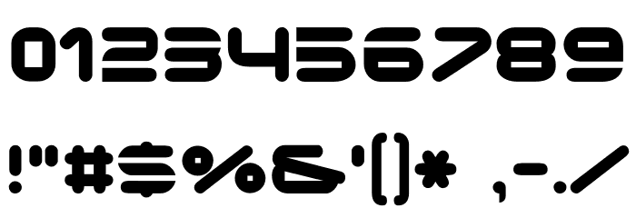 NoClocks-Regular Font OTHER CHARS