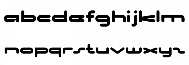 NoClocks-Regular Schriftart Groß