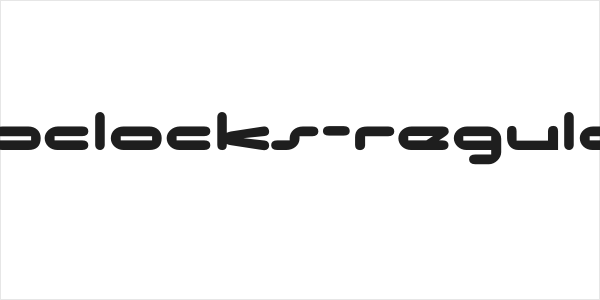 NoClocks-Regular Logo