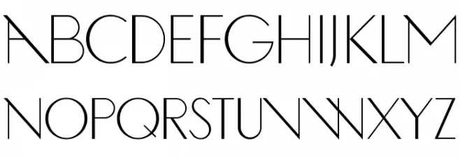 NoFancyName Ligaturen Шрифта ВЕРХНИЙ
