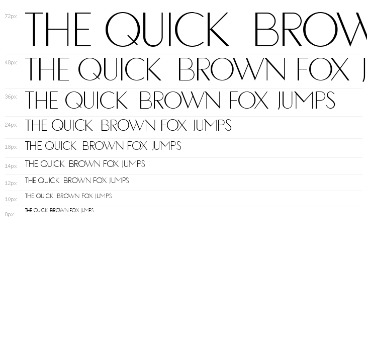 NoFancyName Ligaturen Waterfall