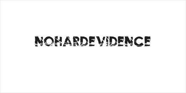 NoHardEvidence Logo
