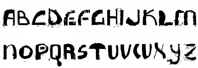 NoMak フォント 大文字