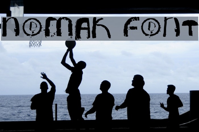 NoMak Font examples