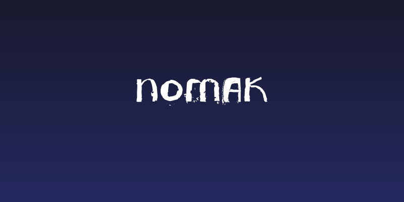 NoMak Social Header