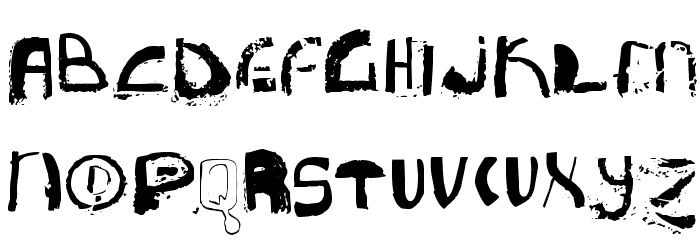 NoMak Font LOWERCASE