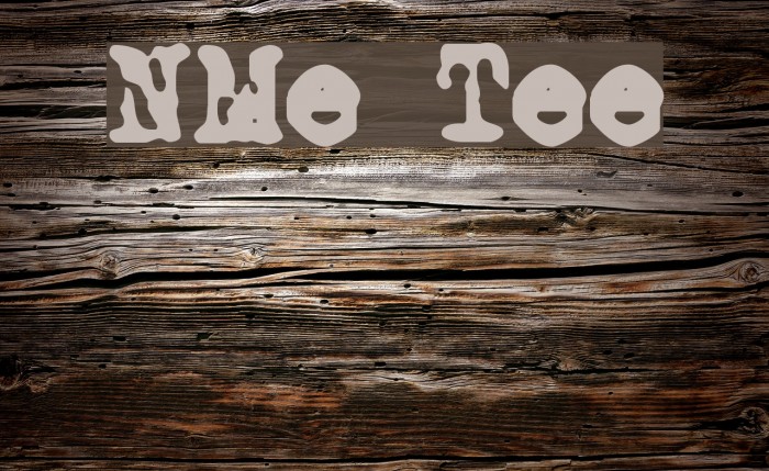 NoMore Typewriters Font examples