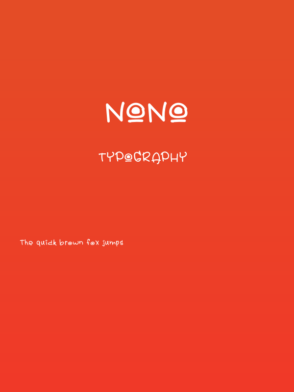 NoNo Poster