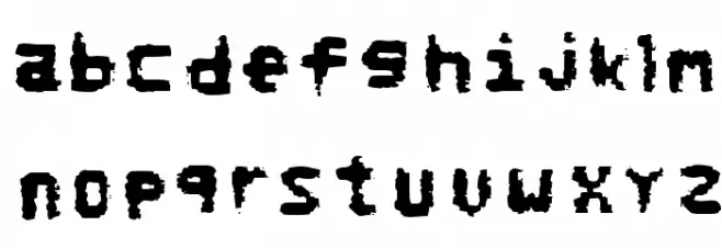 NoRefunds Schriftart Groß