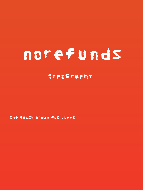 NoRefunds Poster