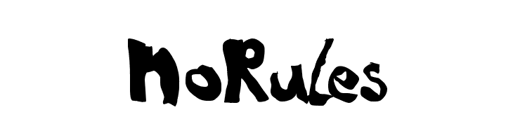 NoRules  नि: शुल्क फ़ॉन्ट्स डाउनलोड