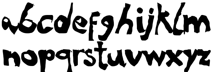 NoRules Font LOWERCASE