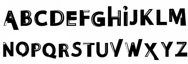 NoSense Font Litere mari