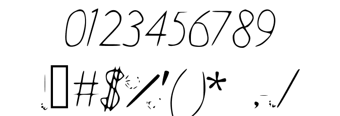 NoStringsAttatched Font OTHER CHARS