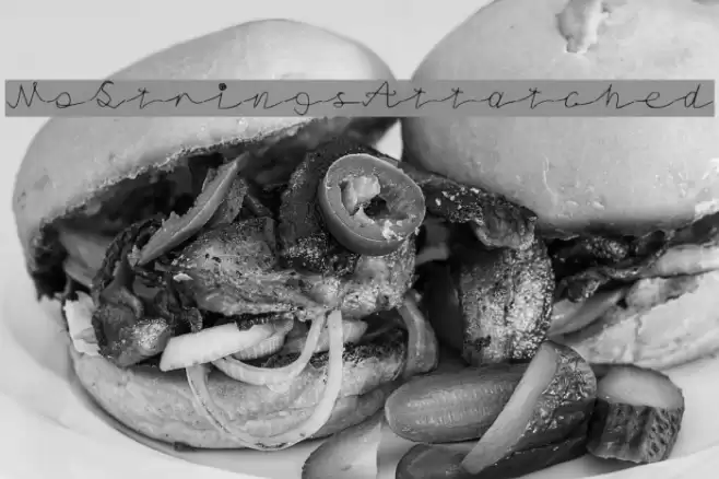 NoStringsAttatched Font examples