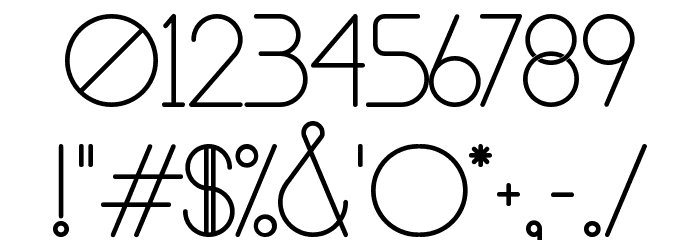 NoType Font OTHER CHARS