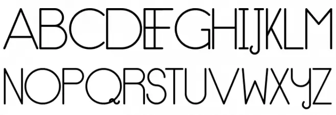 NoType 字体 大写