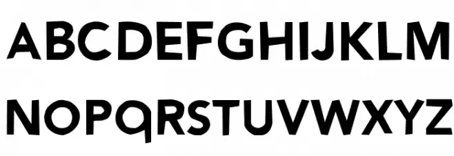 NoWayBack Schriftart Groß