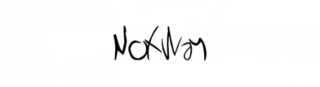 NoXWay  Frei Schriftart Herunterladen