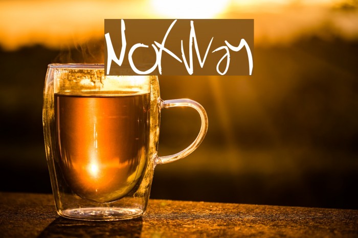 NoXWay Font examples