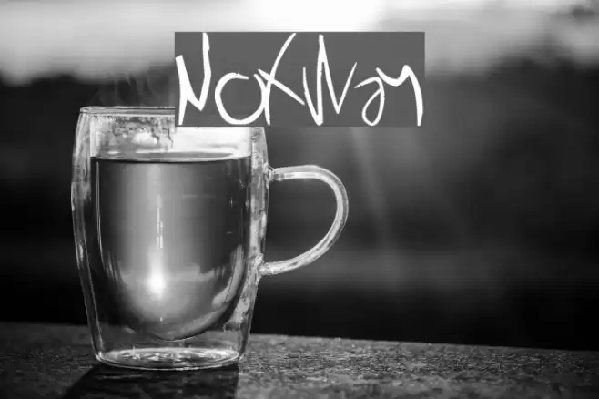 NoXWay フォント examples