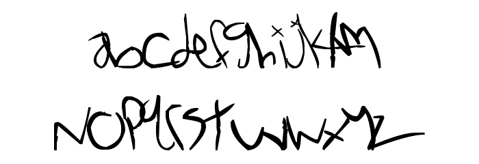 NoXWay Font LOWERCASE
