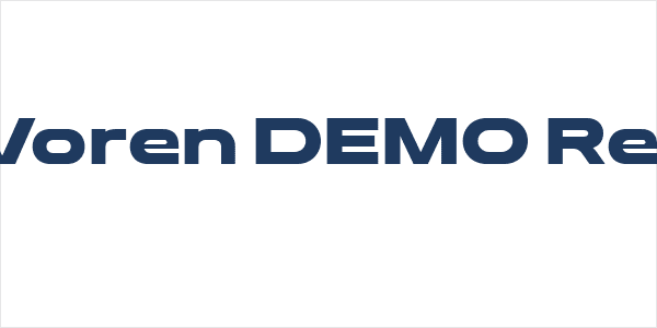 Noa Voren DEMO Regular Logo