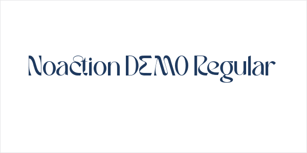 Noaction DEMO Regular Logo