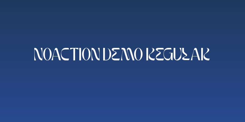 Noaction DEMO Regular Social Header