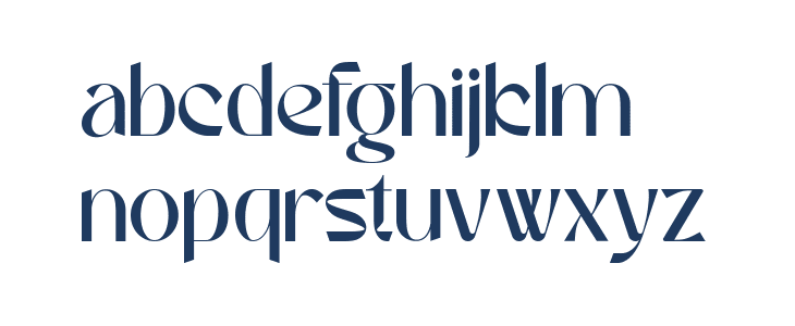 Noaction DEMO Regular Lowercase