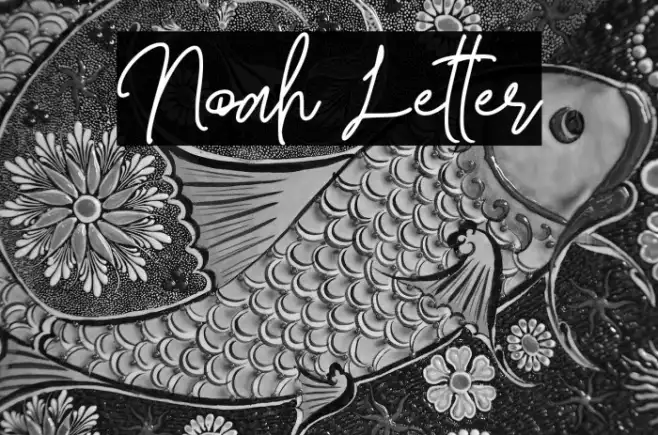 Noah Letter Example 2