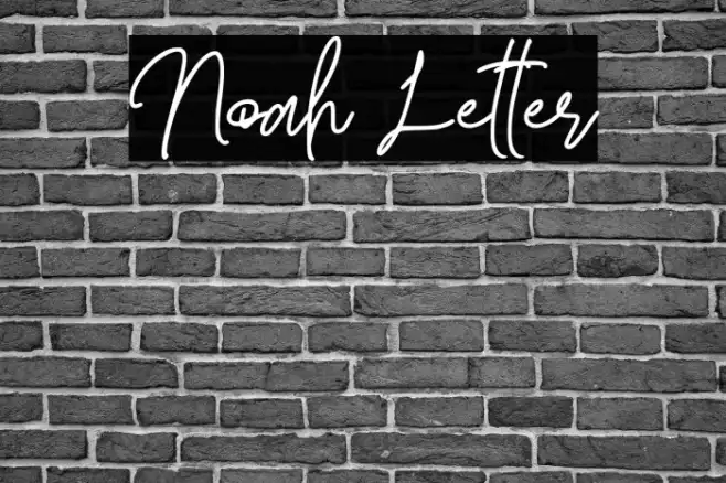Noah Letter Example 3