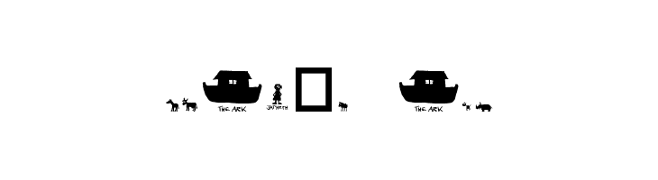 Noah's Ark  font caratteri gratis