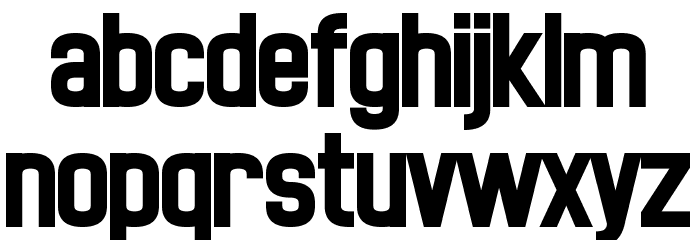 Noasarck Largo Font LOWERCASE
