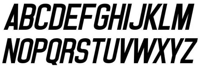 Noasarck Obliquo Italic Fonte MAIÚSCULAS