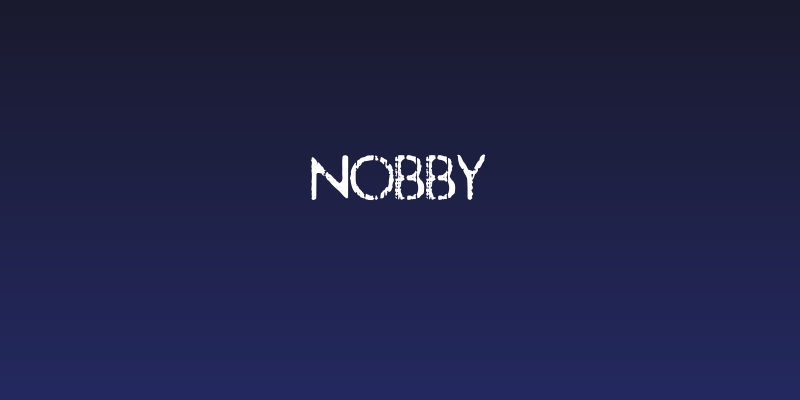 Nobby Social Header
