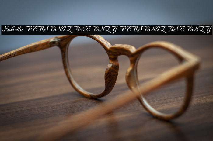 Nobella PERSONAL USE ONLY PERSONAL USE ONLY Example 3